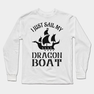 Viking Ship Dragon Boat Long Sleeve T-Shirt